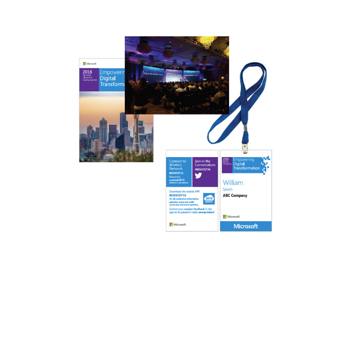 2016 Microsoft Cloud and Hosting Summit event collateral